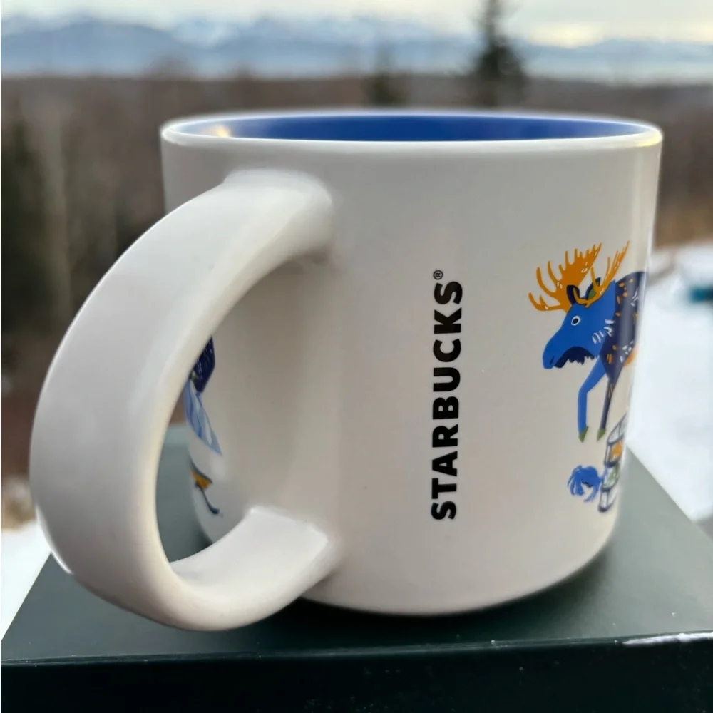 New Starbucks ALASKA 14oz Coffee Mug DISCOVERY SERIES AK cup