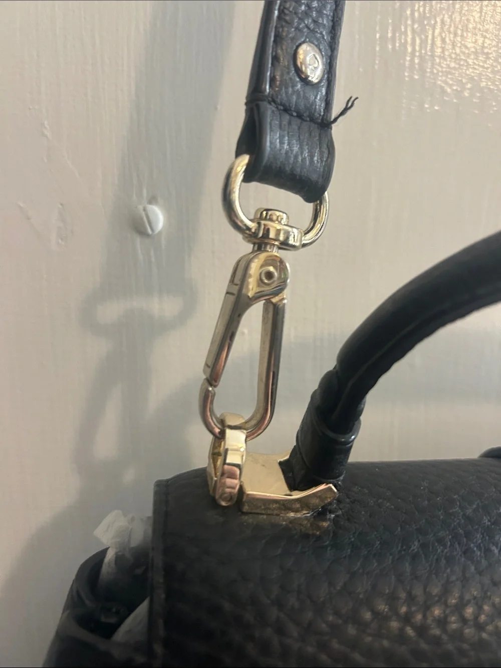 kate spade structured pebbled