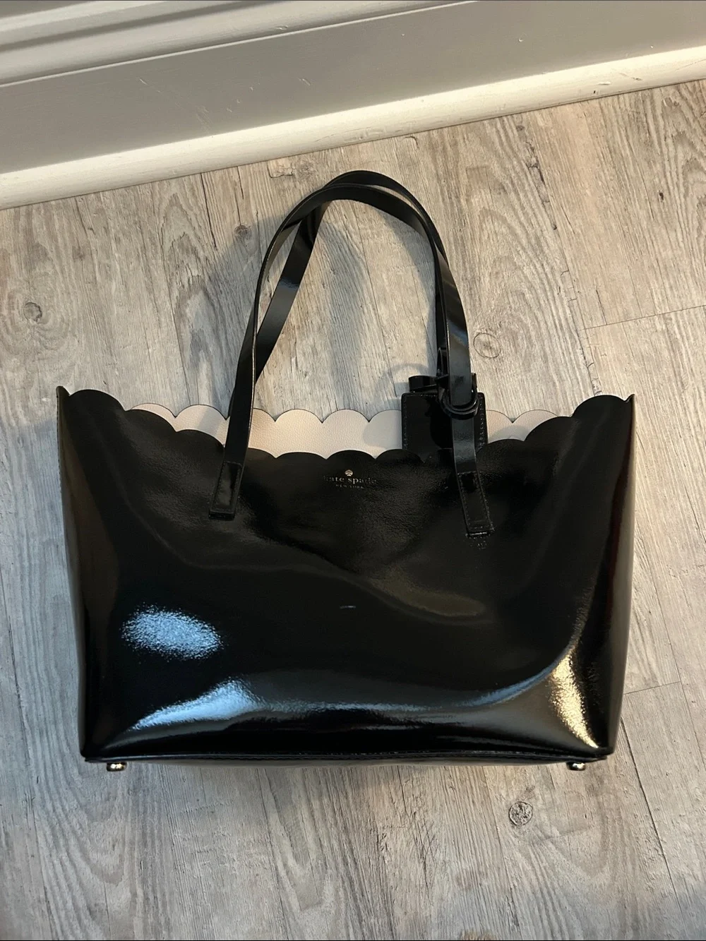 kate spade glossy patent