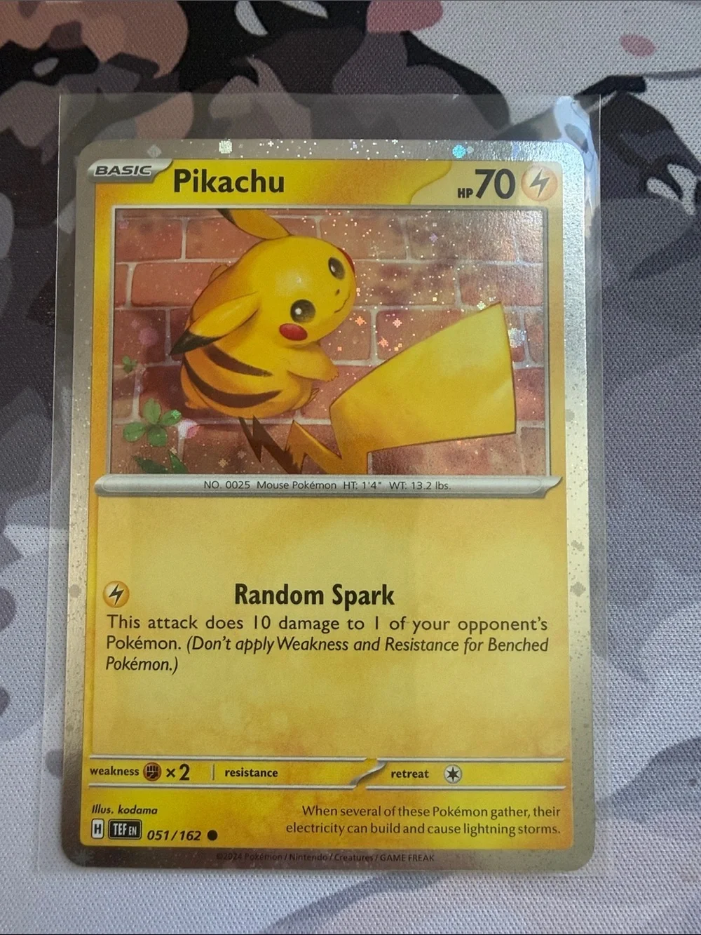 Pikachu & Raichu Pokémon Lot | 7 Holo Reverse Holo Cards