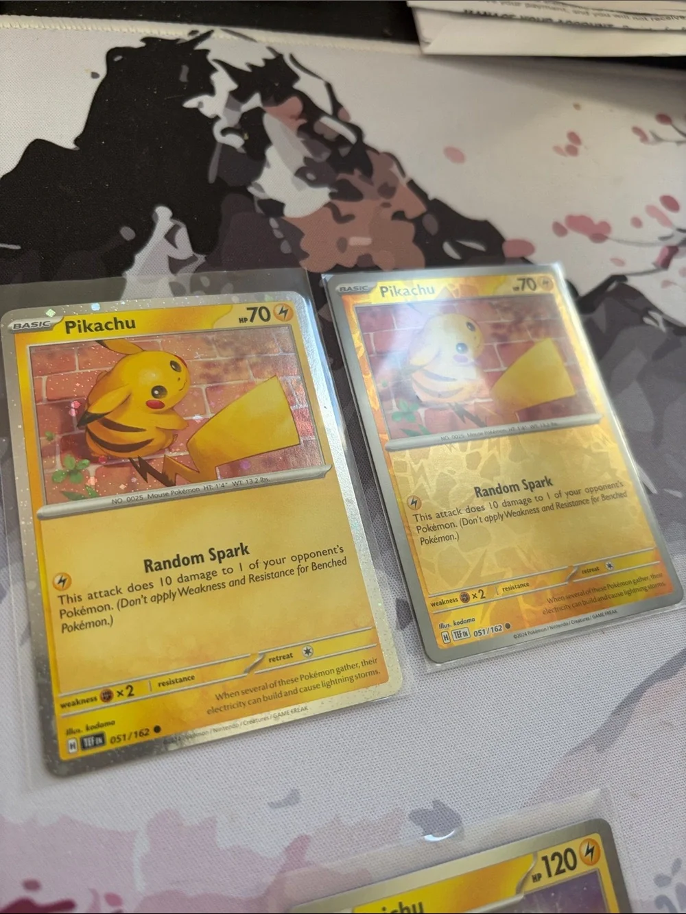 Pikachu & Raichu Pokémon Lot | 7 Holo Reverse Holo Cards