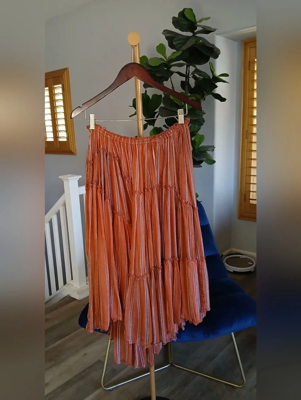 Free People stretch vertical flowy