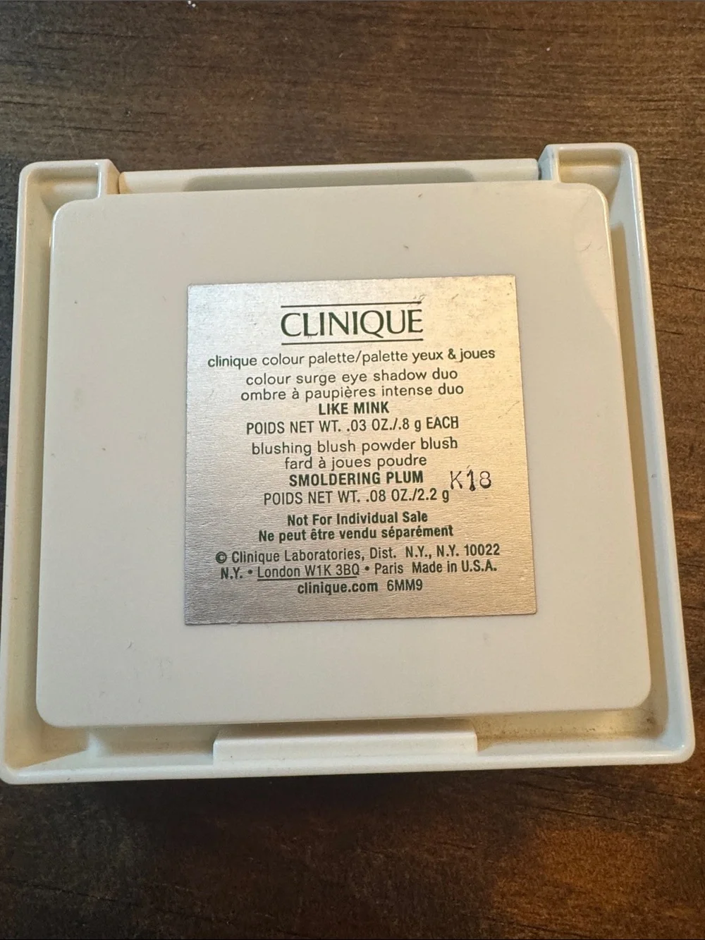 Clinique travel friendly