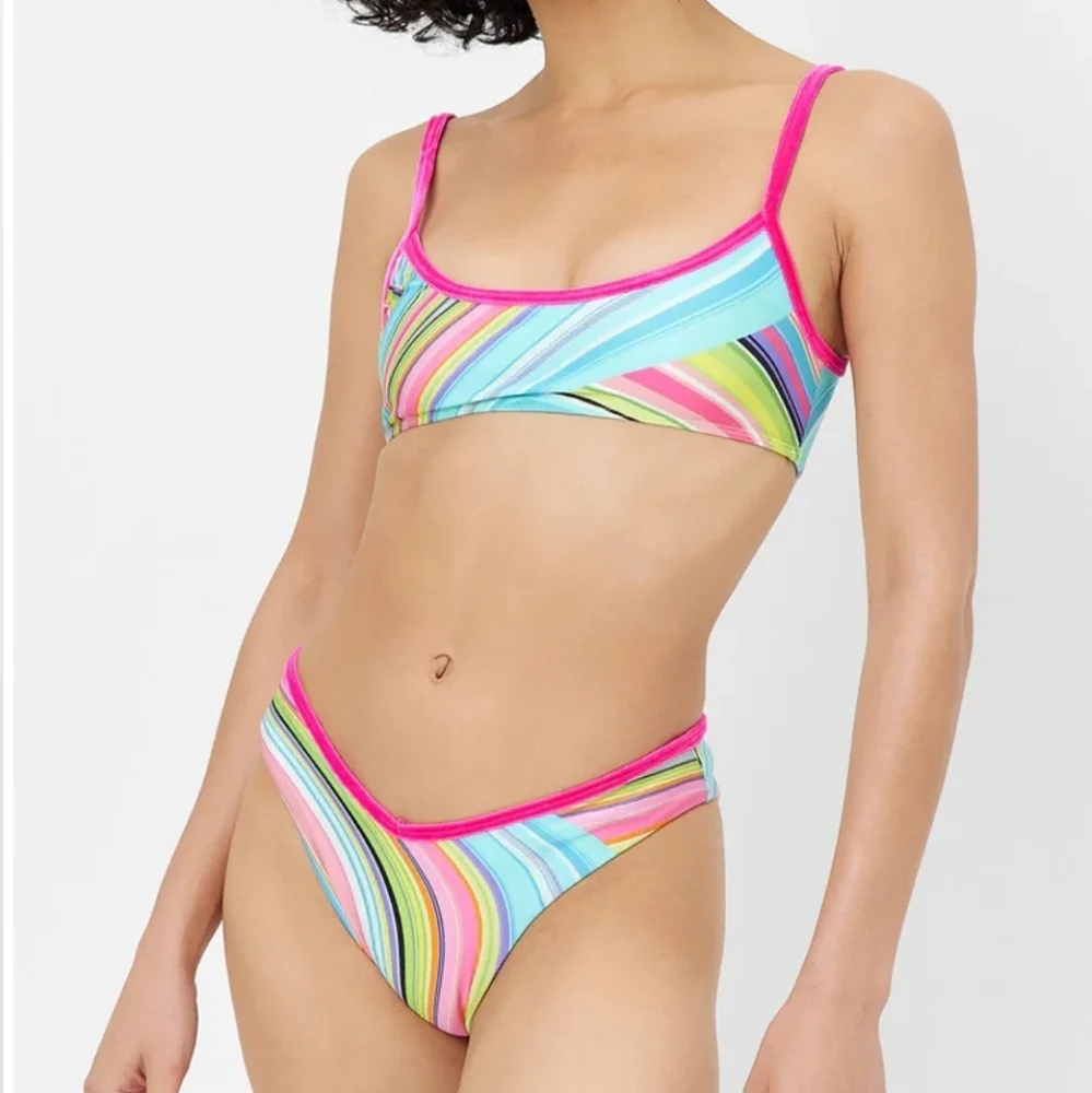 New!Frankie's‎ Bikinis Dallas Shine Bralette Bikini Top