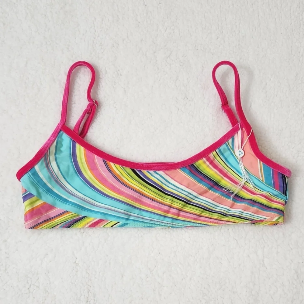 New!Frankie's‎ Bikinis Dallas Shine Bralette Bikini Top