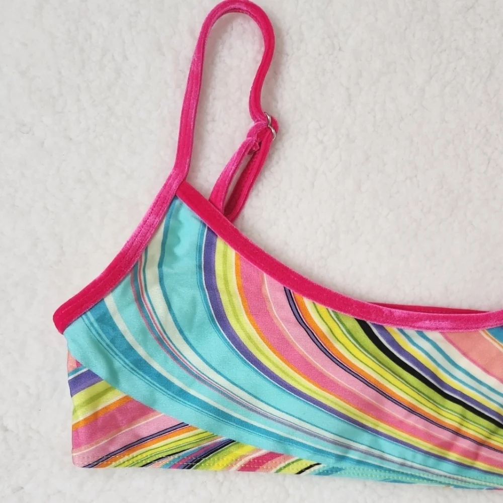 New!Frankie's‎ Bikinis Dallas Shine Bralette Bikini Top