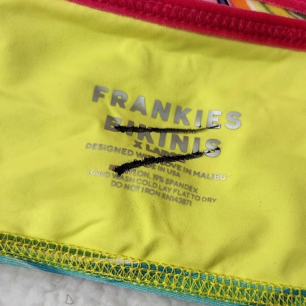 New!Frankie's‎ Bikinis Dallas Shine Bralette Bikini Top