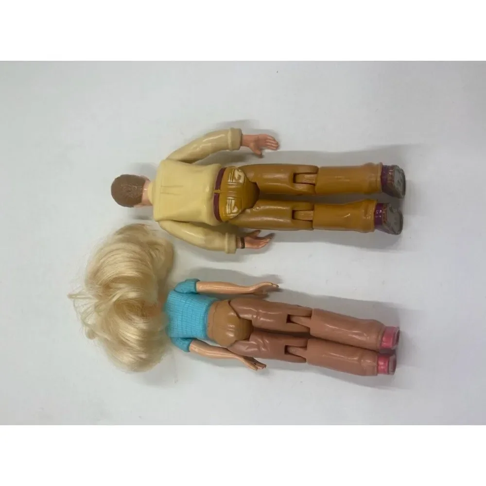 Fisher Price Loving Family Dollhouse Figures Mother Father Doll Mom Dad 2006
