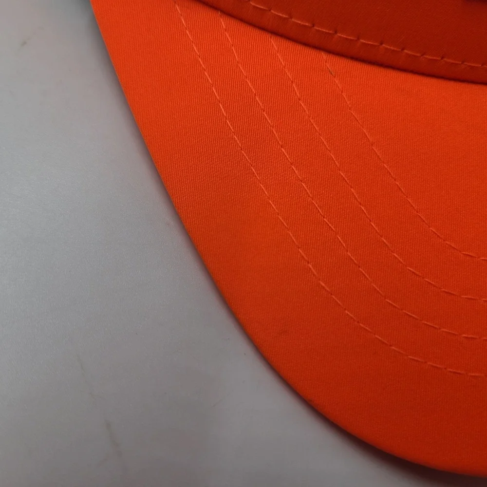 Youth Columbia Hat Snapback Trucker Mesh Blaze Orange Black PHG Hunting Flag Boy