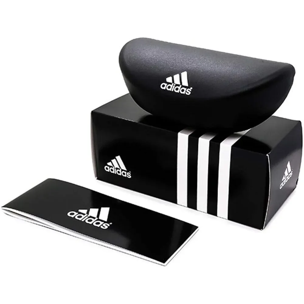 NWT Adidas SP5099 Gray Red 56mm Eyeglasses