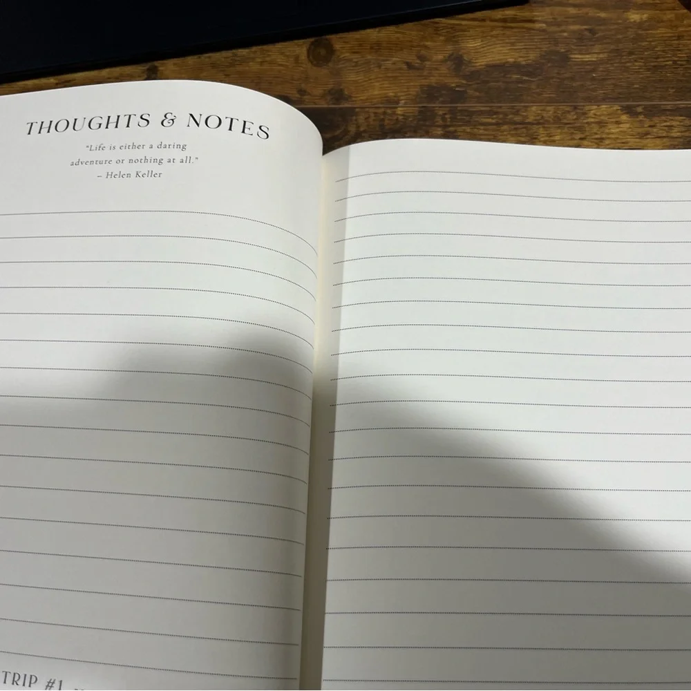 N/A travel journal