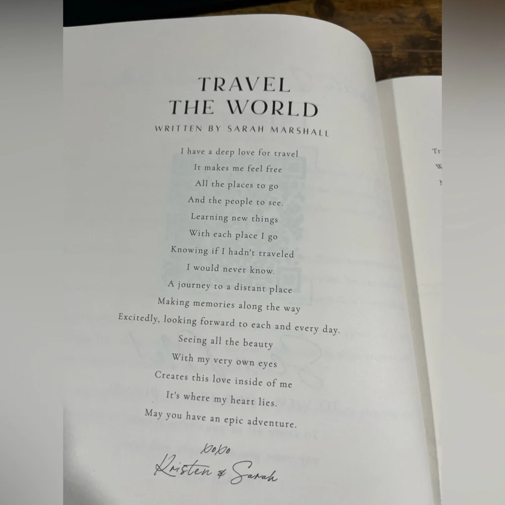 N/A travel hardcover journal