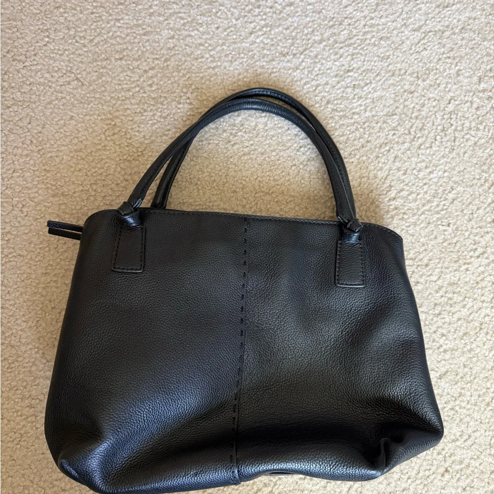 Tory Burch Black Leather Shoulder Bag