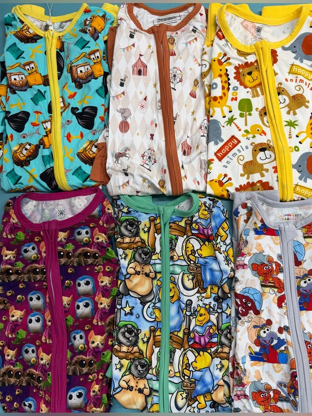 Colorful Kids Zippies