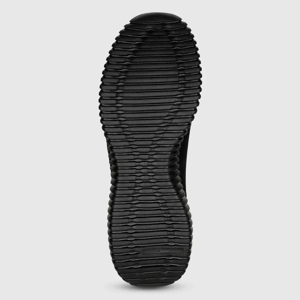 S Sport by Skechers Men's Brennen 2.0 Slip-On Sneakers Black 9 NWT