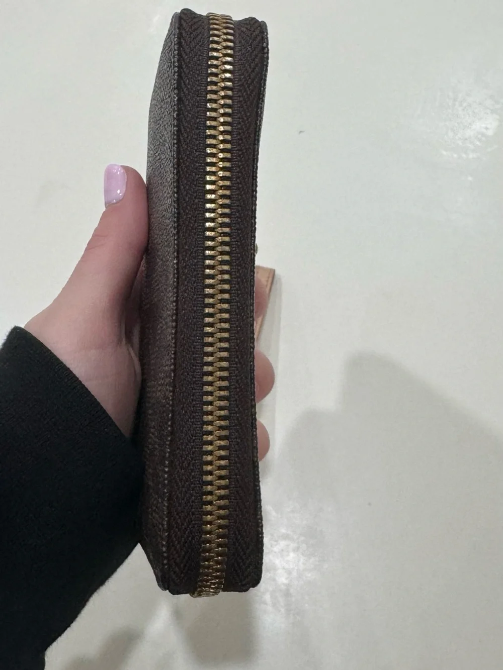 Michael Kors Monogram Wristlet with Strap