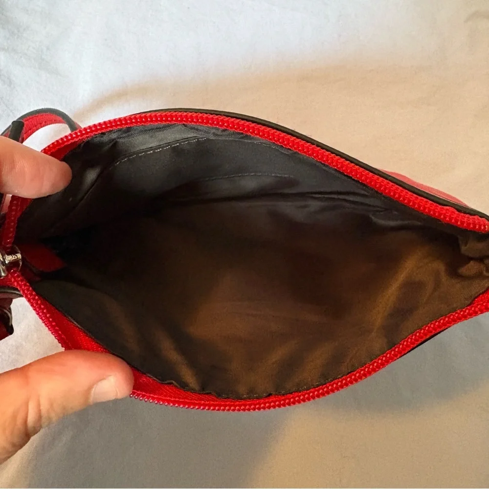 Guess Red Wristlet Clutch
