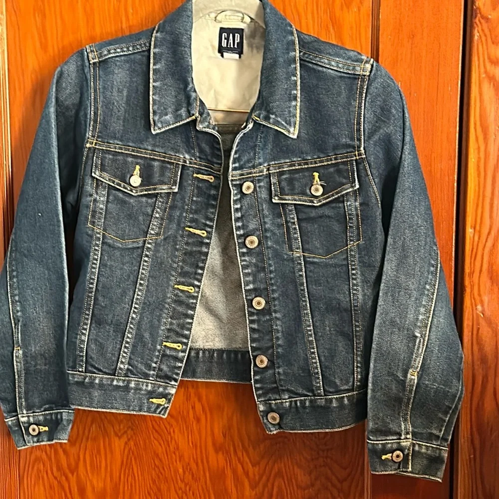 GAP Blue Denim Jean Jacket - Kids