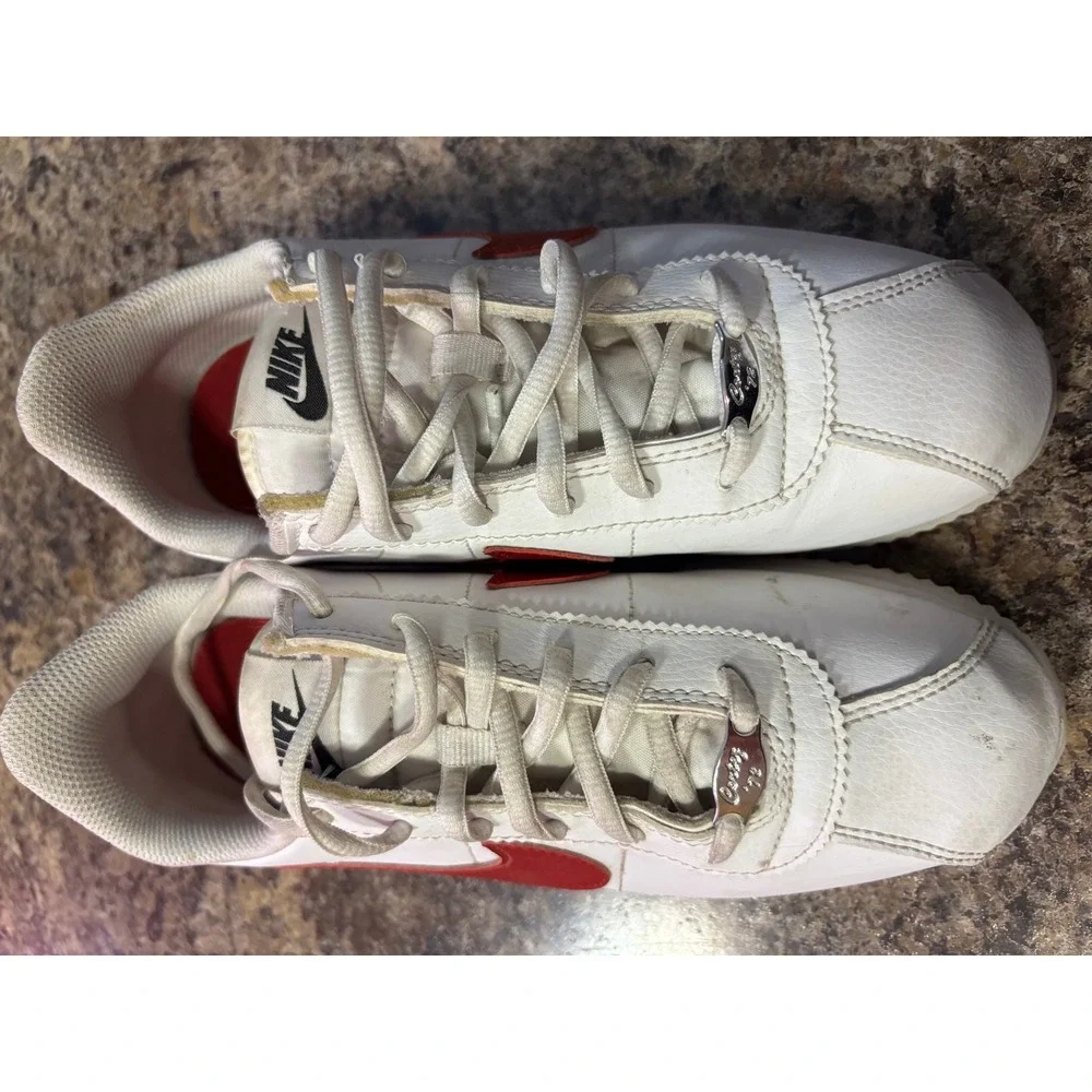 Nike Cortez Basic SL White Red Blue Youth Sneakers 904764-103 Size 6Y