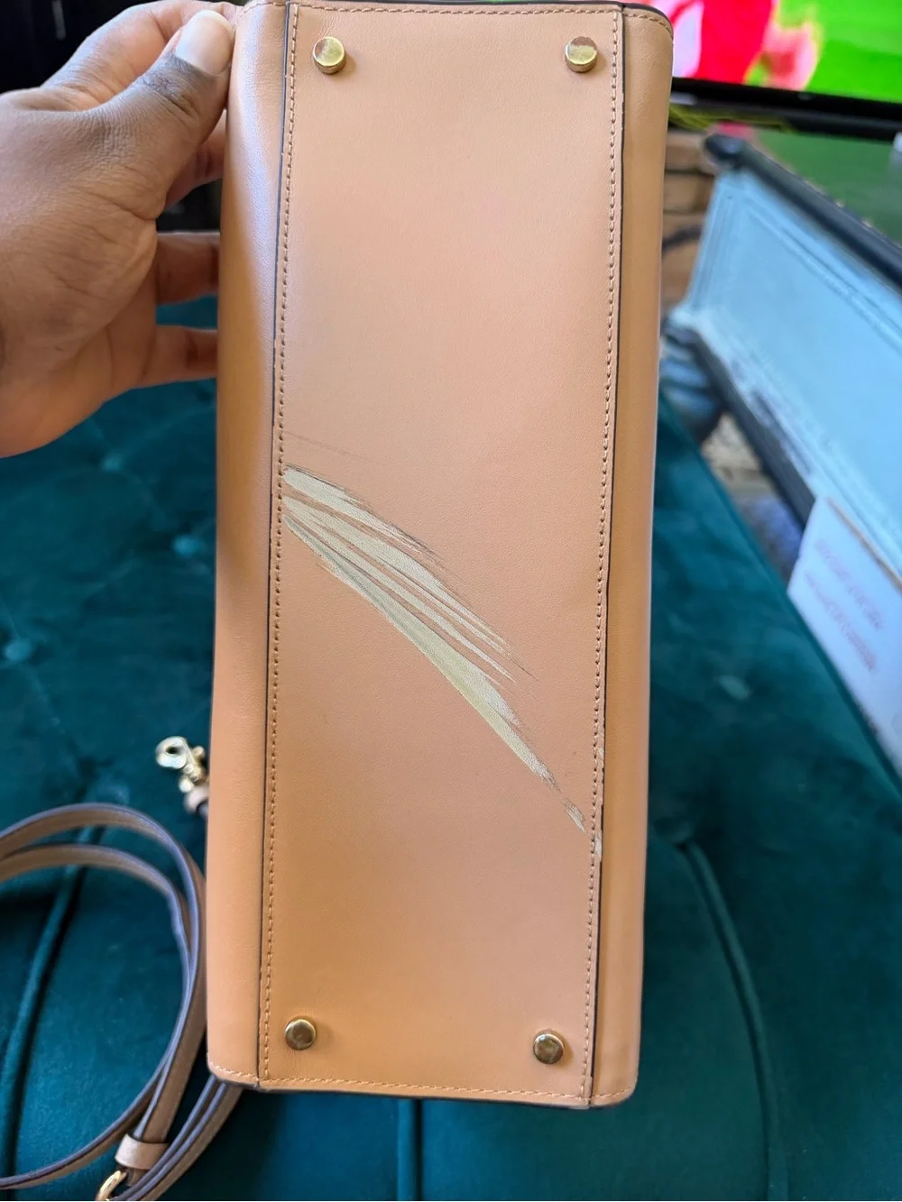kate spade structured satchel