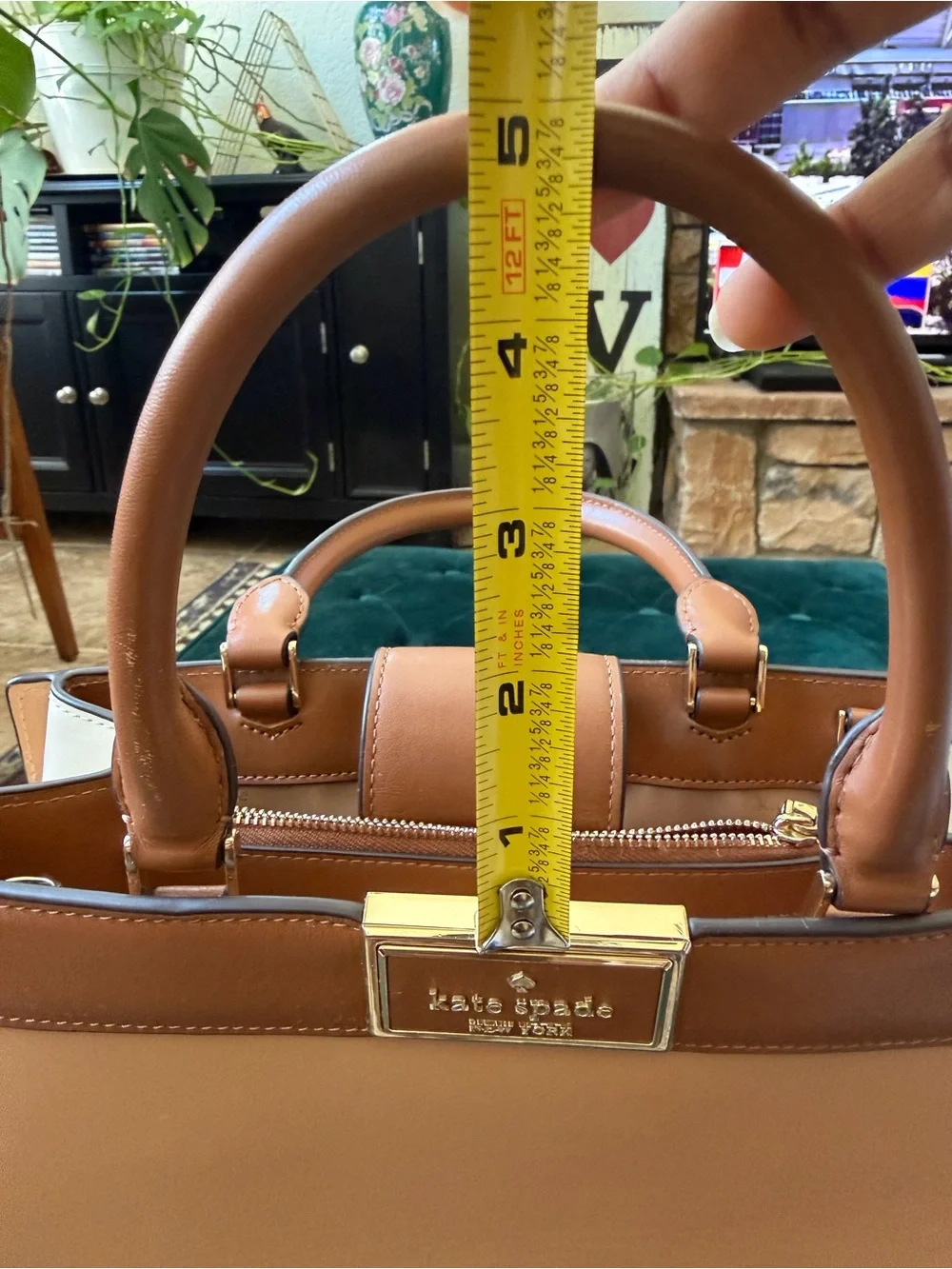 kate spade structured satchel
