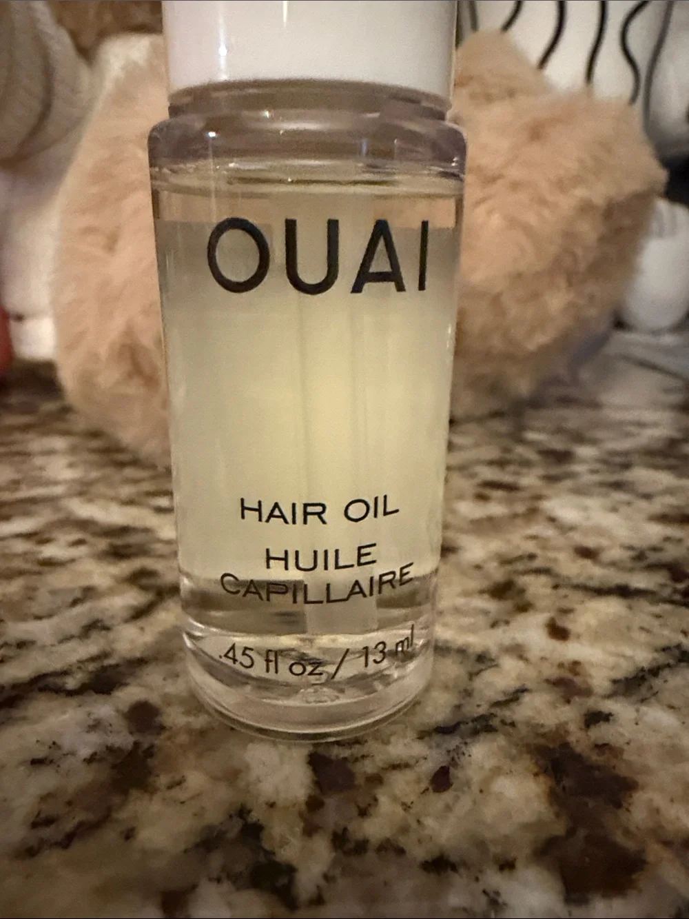 OUAI Hair Oil Bottle – .45 oz Smells Delicious ~ TSA Approved