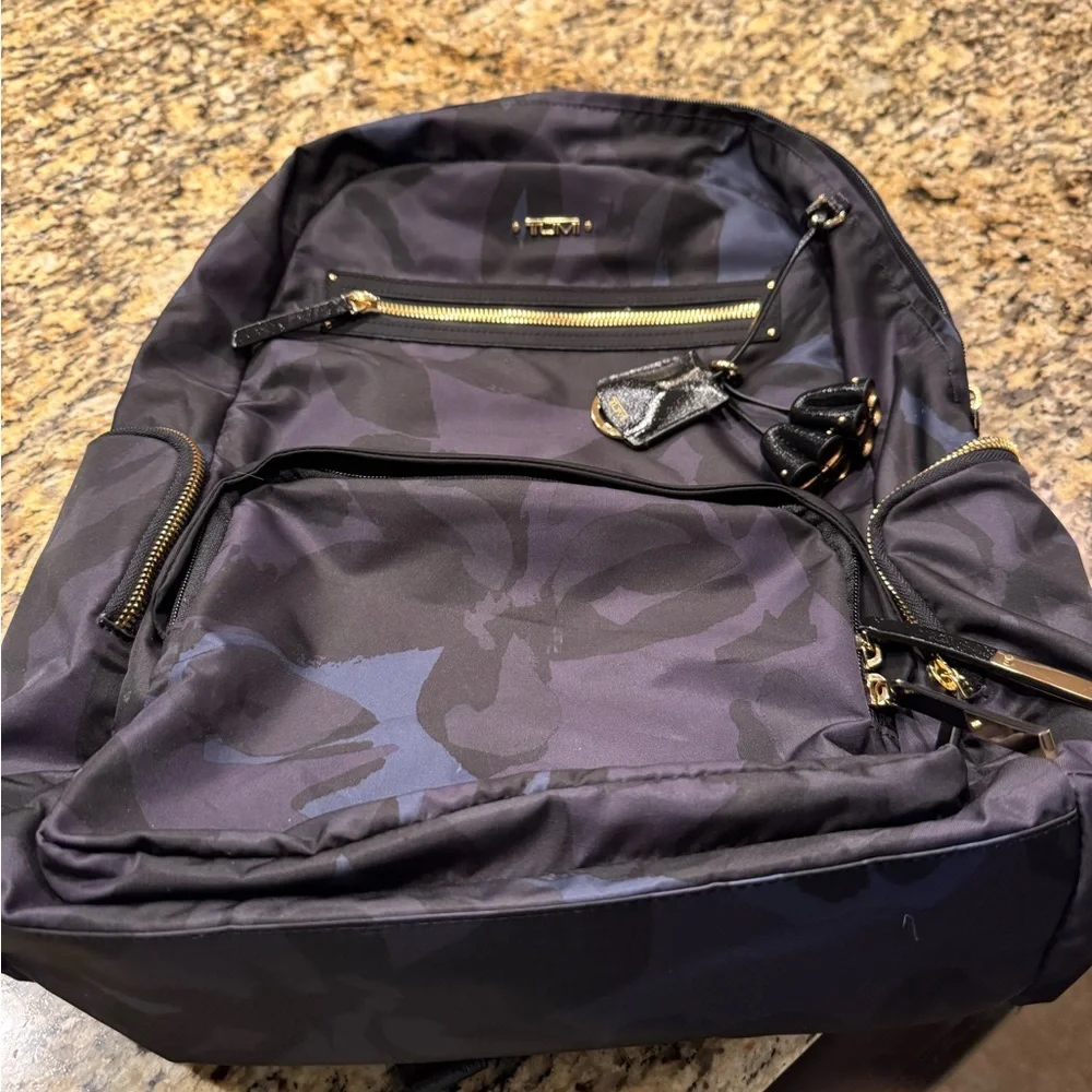 Tumi backpack print