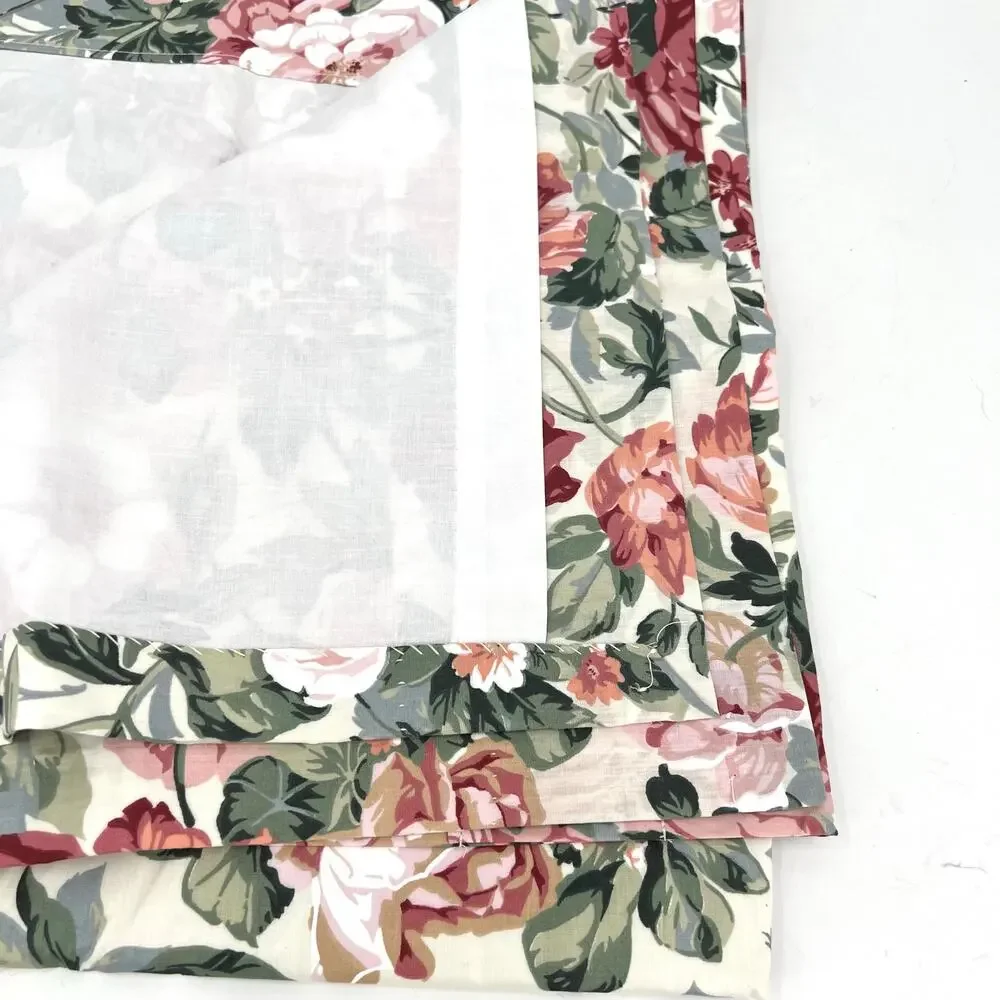 NWOT Croscill Arbor Rose complete valance and curtain set