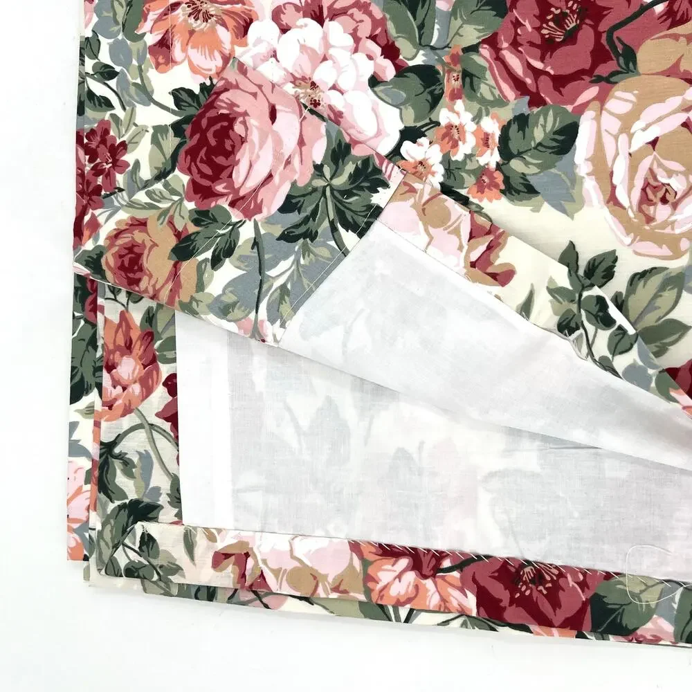 NWOT Croscill Arbor Rose complete valance and curtain set