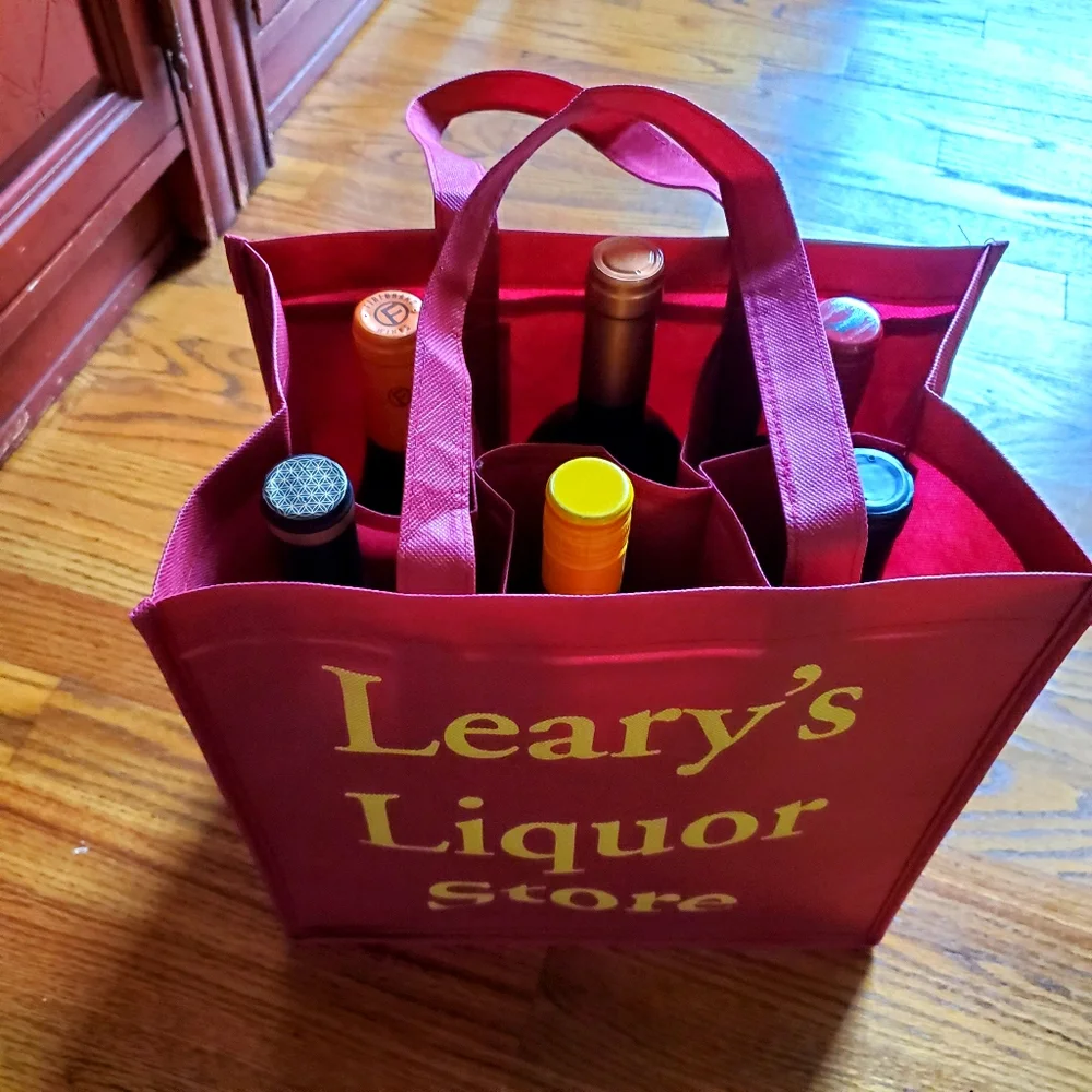 Free Wine Carry bag - holds 6 plus bottles