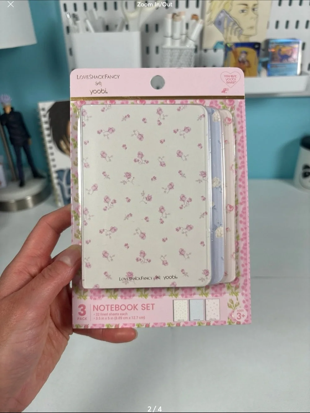 Loveshackfancy x target yoobi mini notebook set
