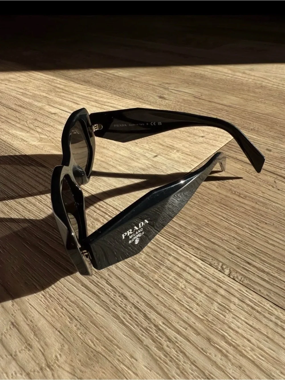 Prada bold rectangular