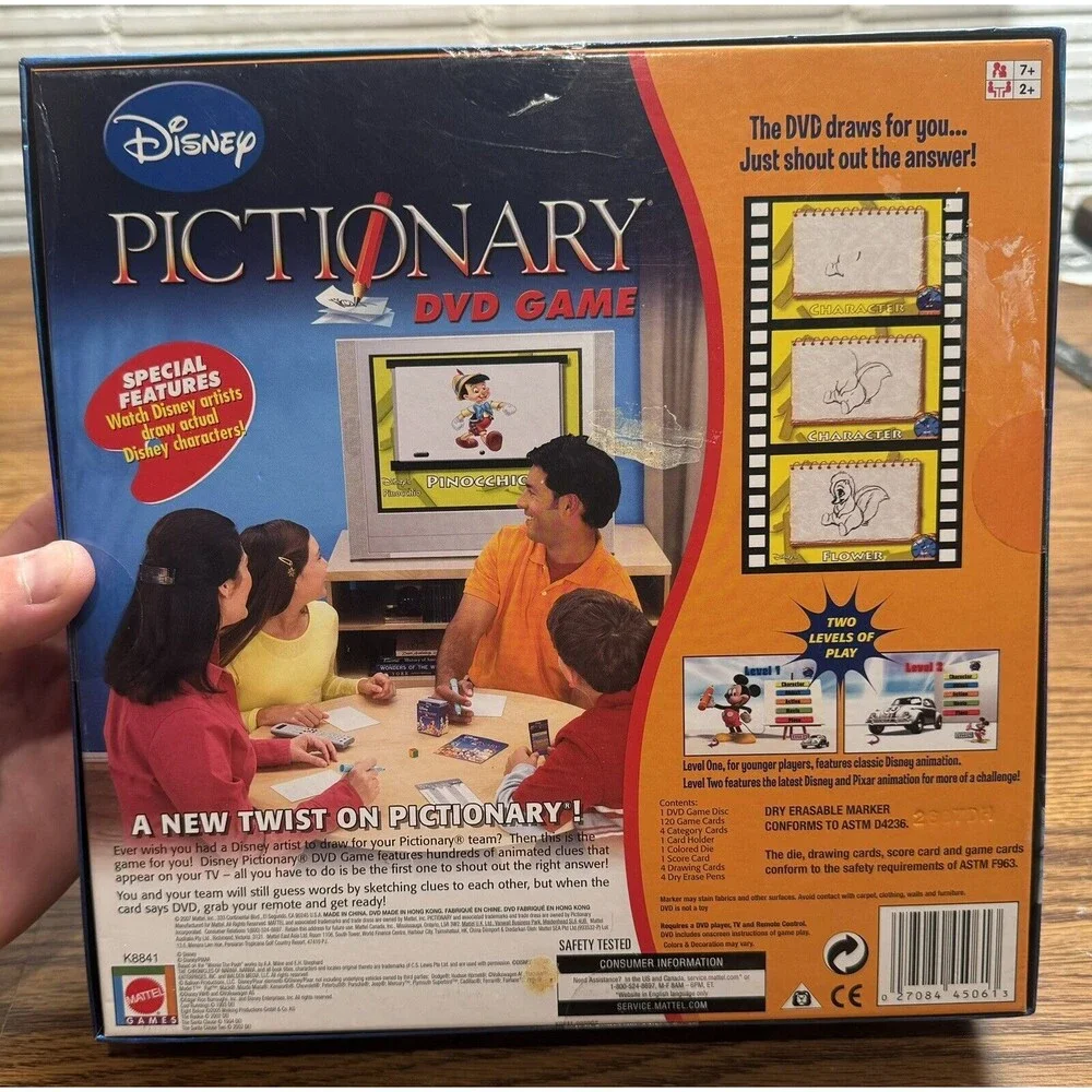Disney pictionary dvd