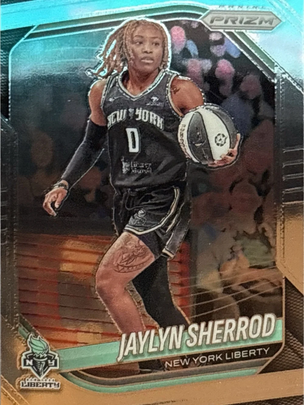 Panini Prizm Jaylyn Sherrod Basketball Card
