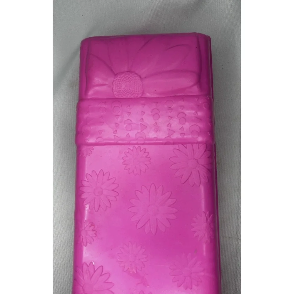 Barbie orange bed yellow