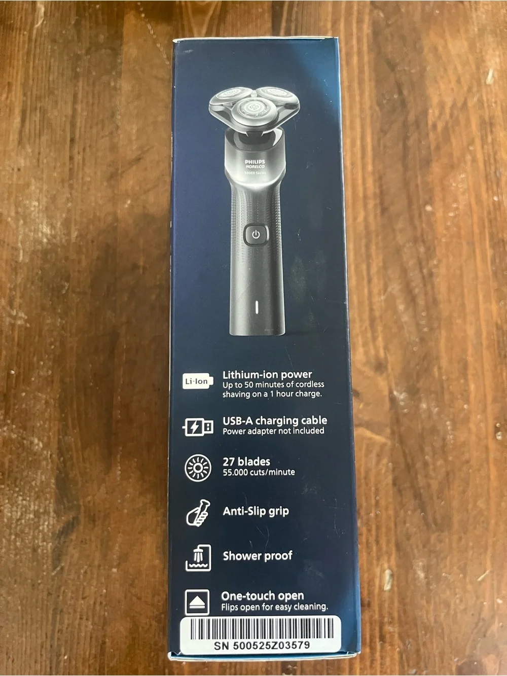 Philips Norelco Shaver 5000X - Black and Silver
