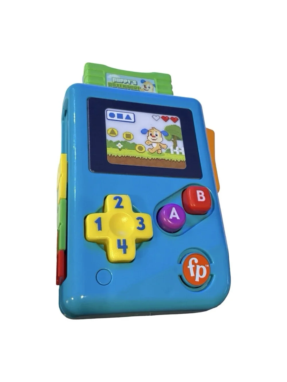 Fisher Price Laugh and Learn Little Gamer Baby Toy, 6-36 months, Blue, Tested