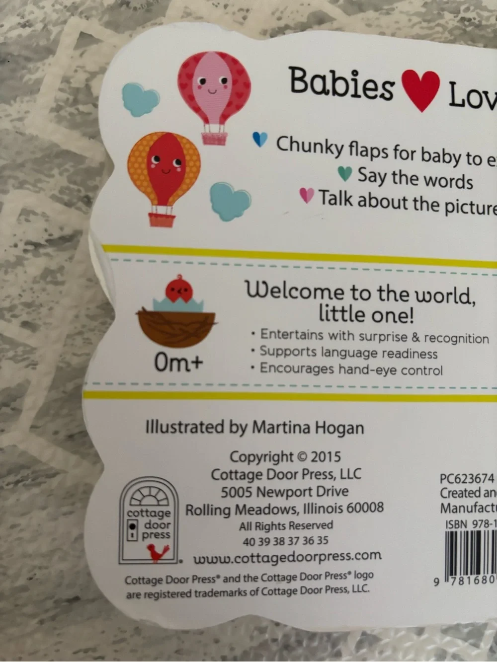 Set of 5 Baby Lift a Flap Books