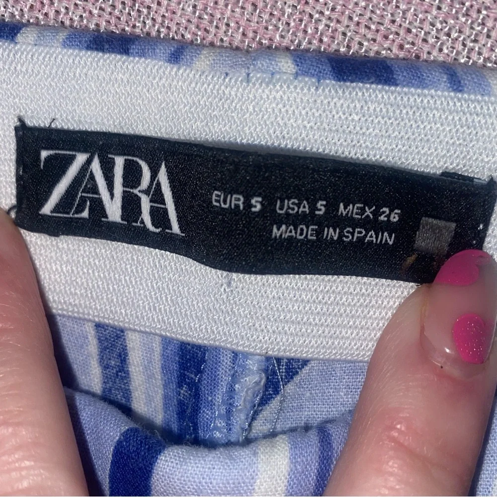Zara women’s blue