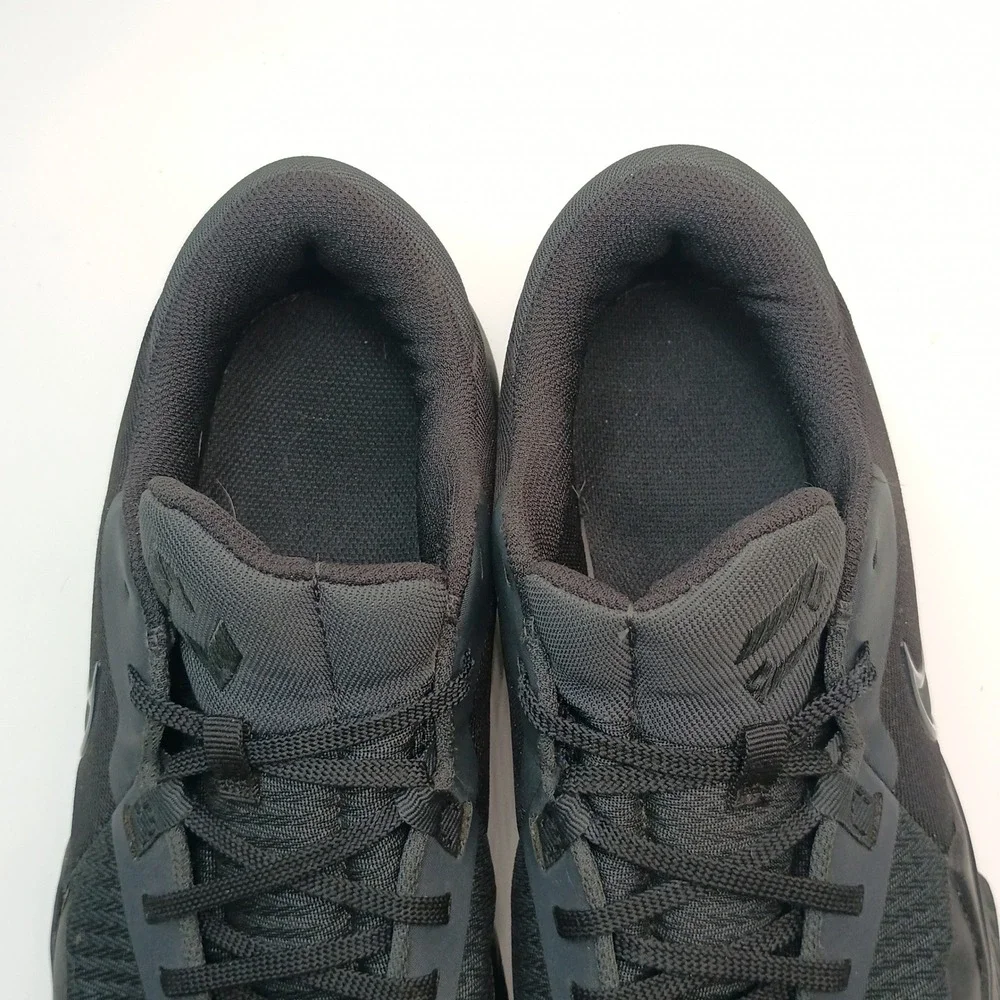 Nike Precision 6 Basketball Shoes Men Size 12 Black DD9535-001 Mesh Sneakers