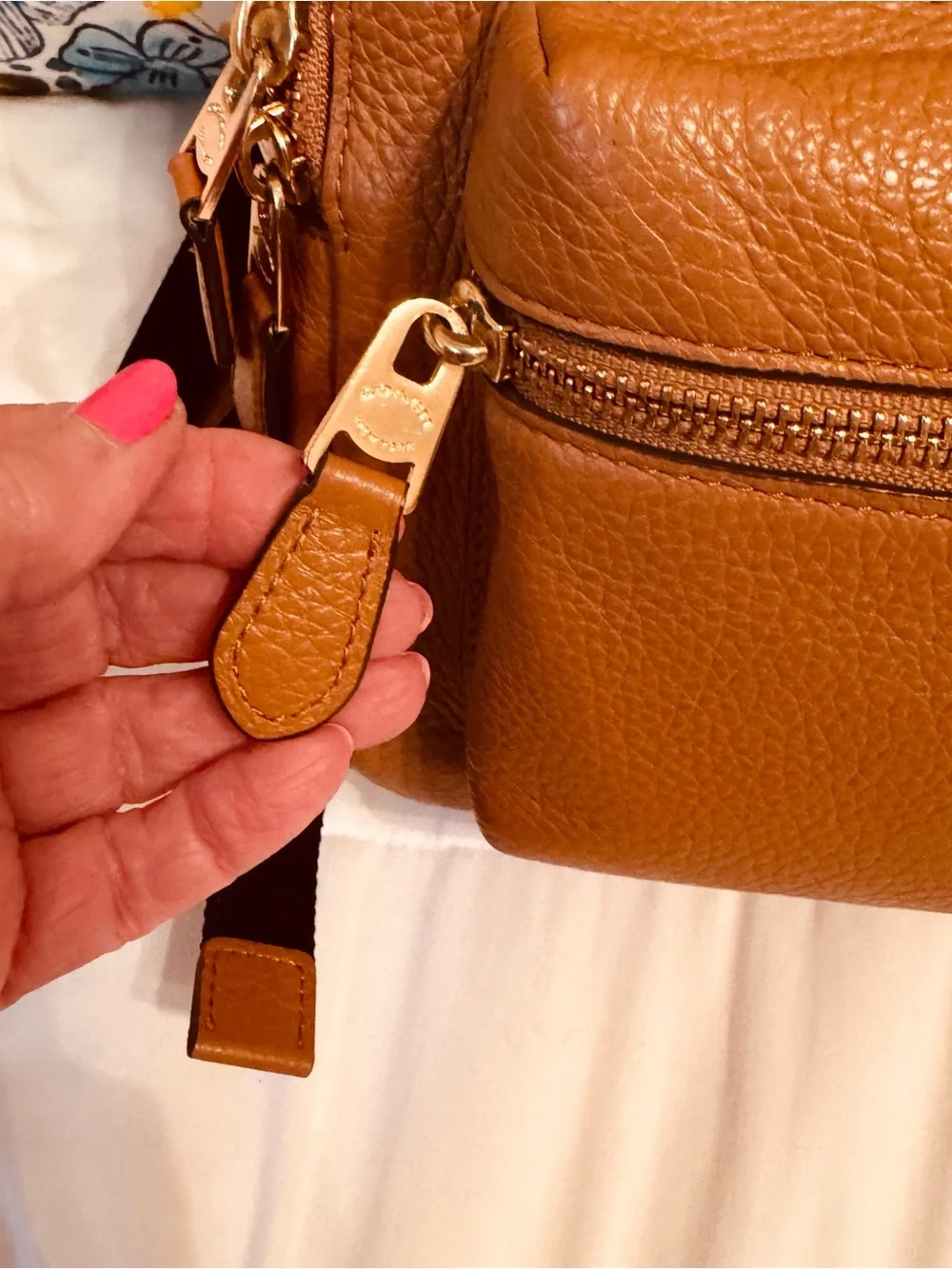 Coach saddle brown