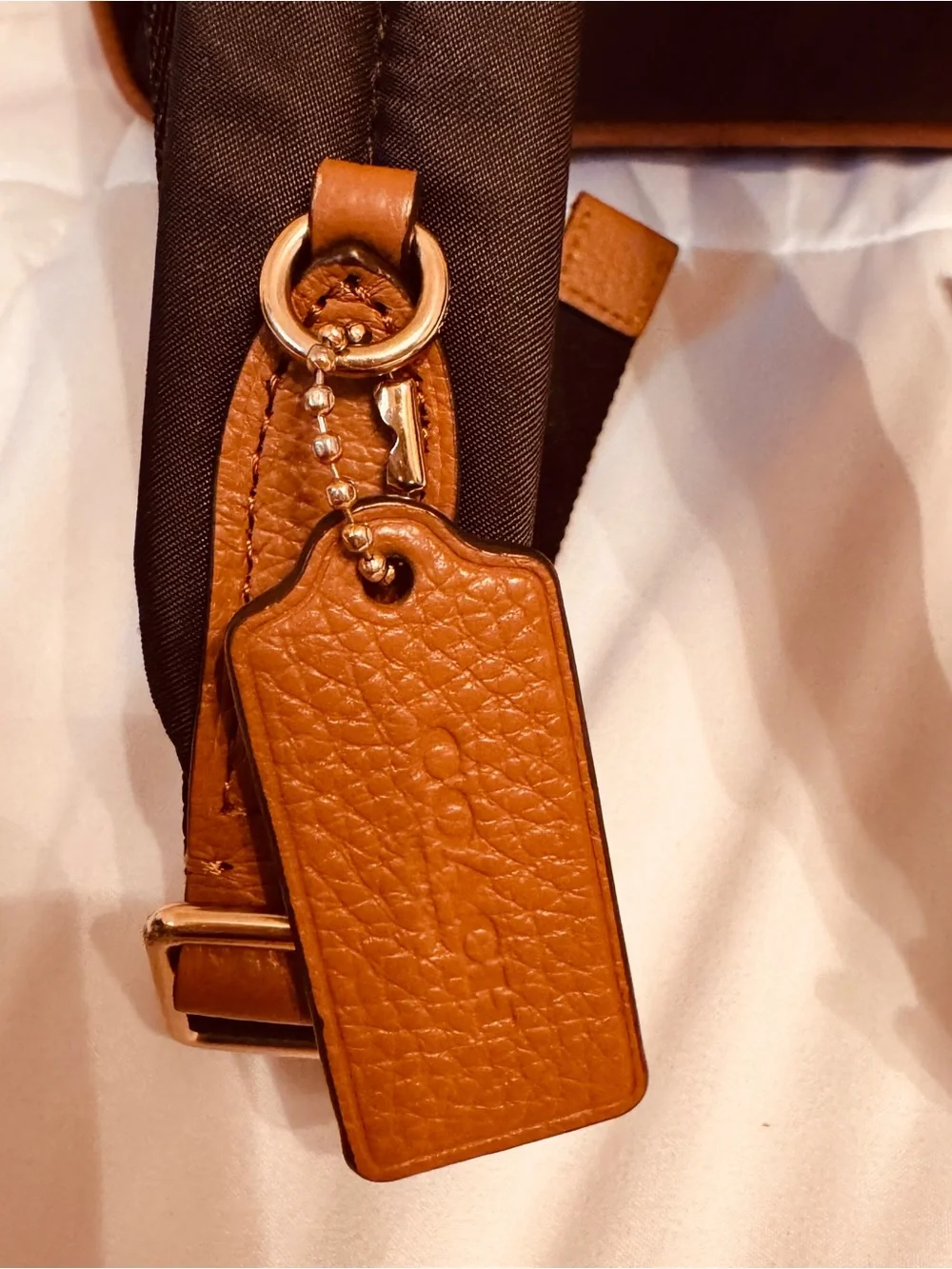 Coach saddle brown