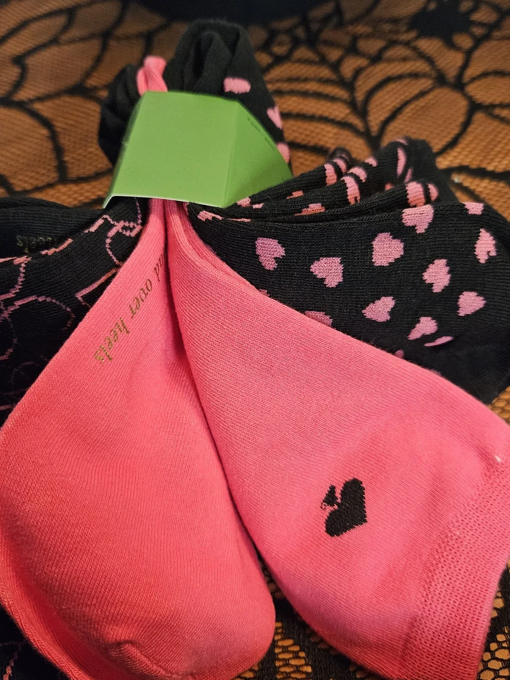 NWT Kate Spade 3 Pair Heart And Spade Crew Socks Size 4–10