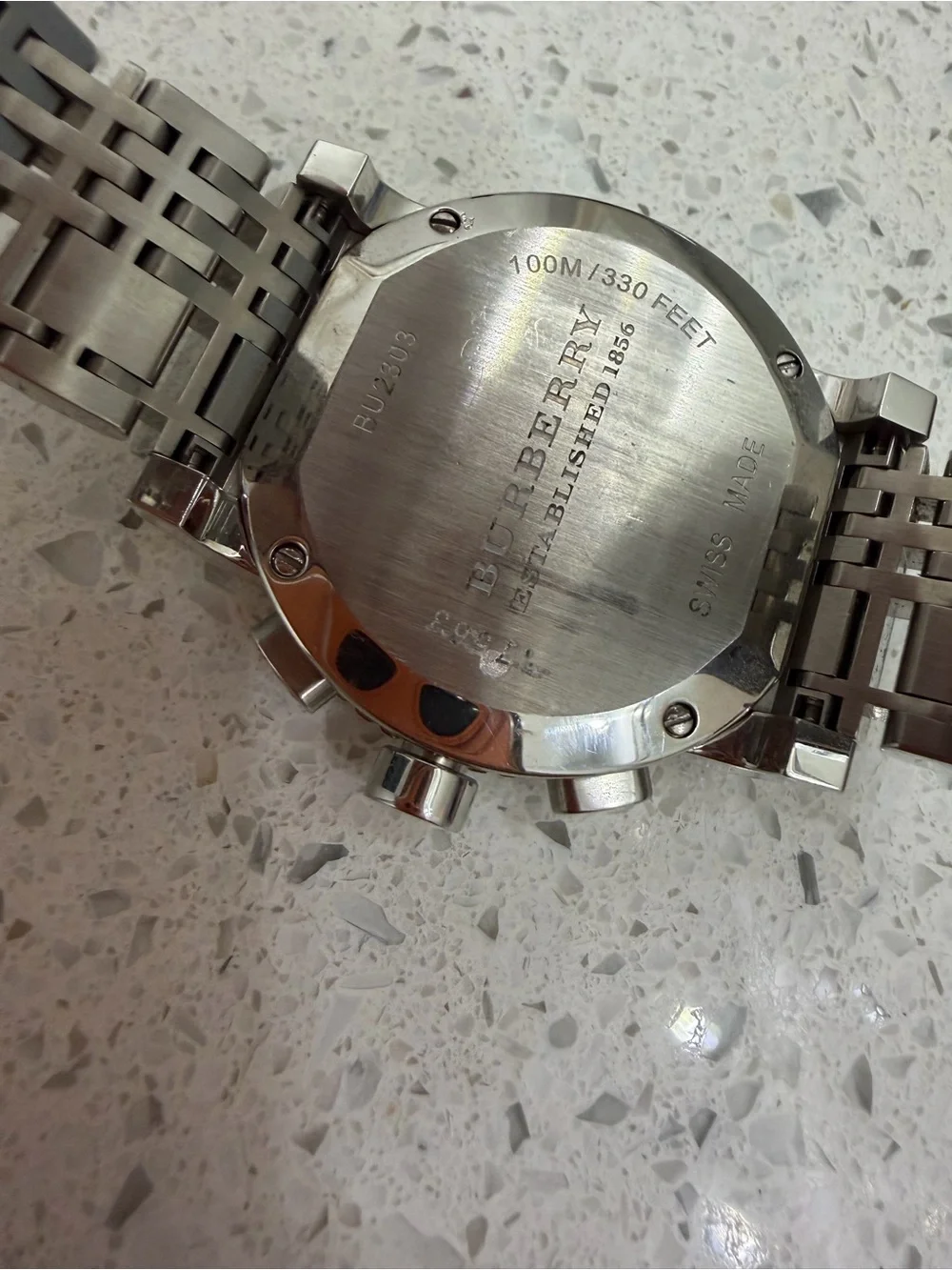 Burberry chronograph wristwatch