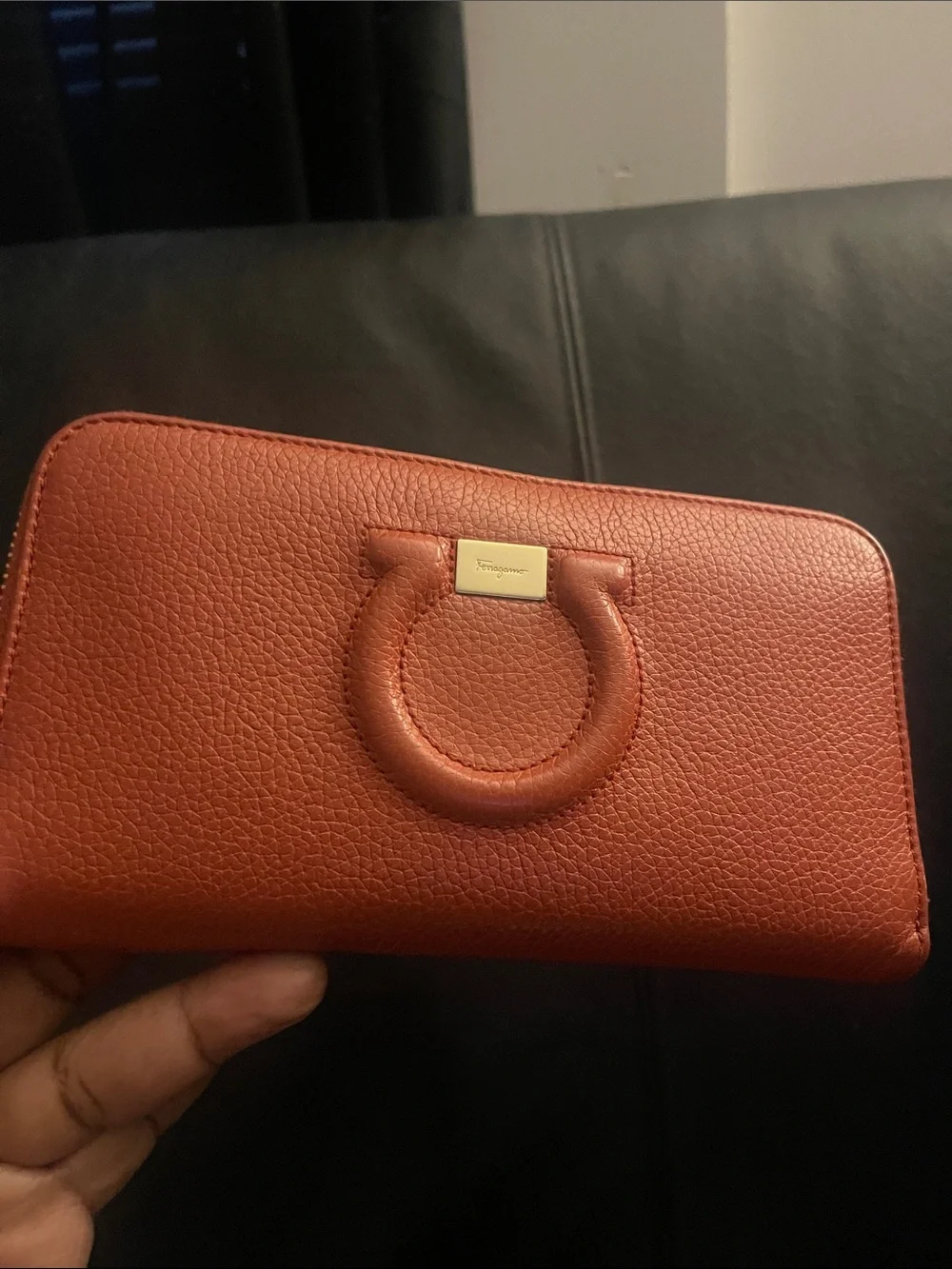 Salvatore Ferragamo chic leather