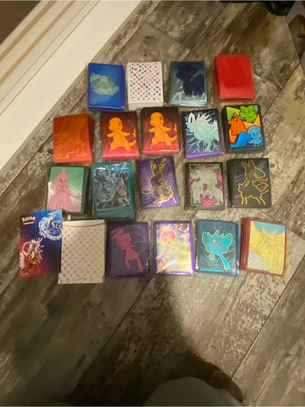 Assorted Pokémon Card Sleeve packs- Multi Color Designs