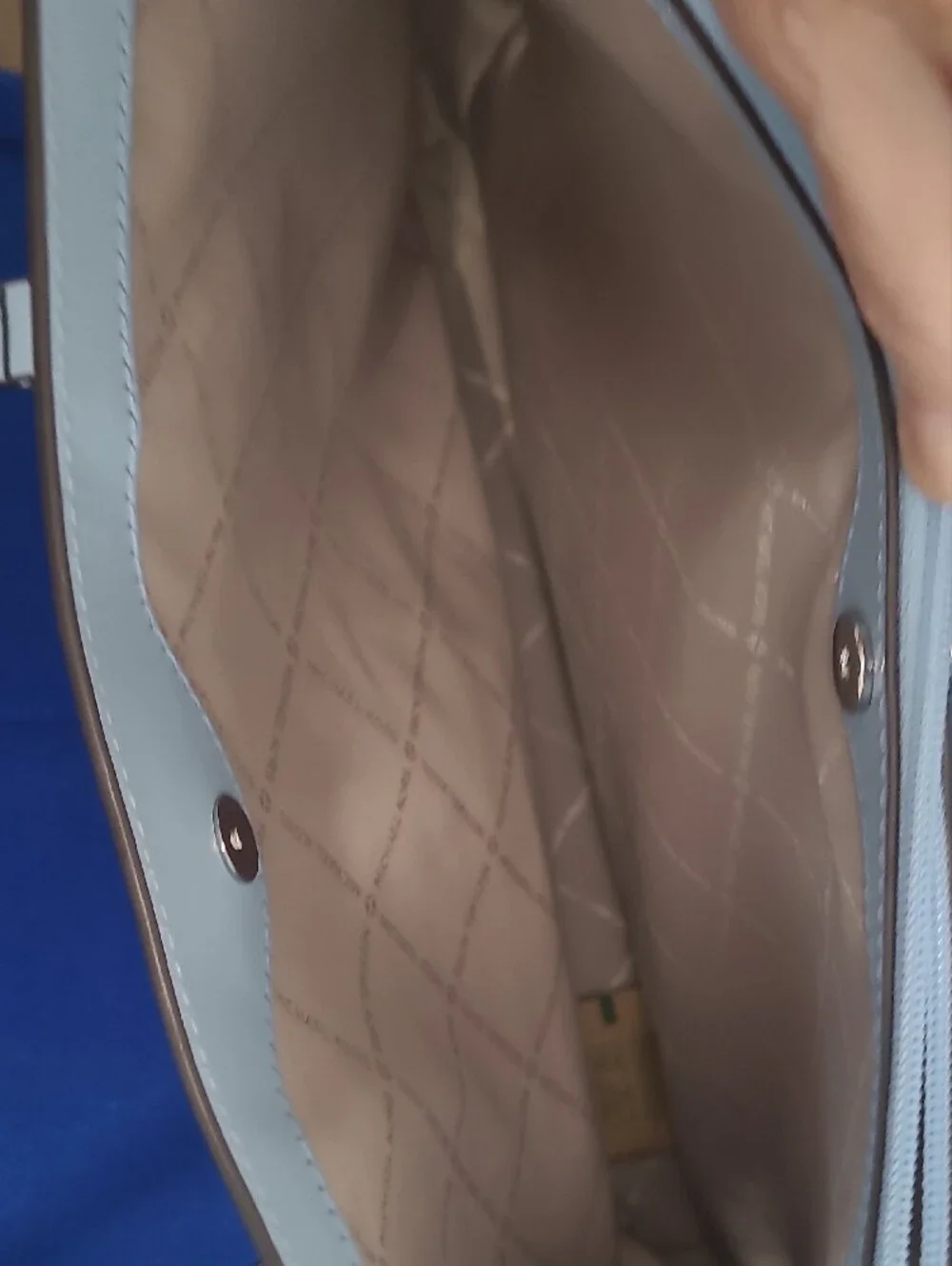 Michael Kors carry organized closure