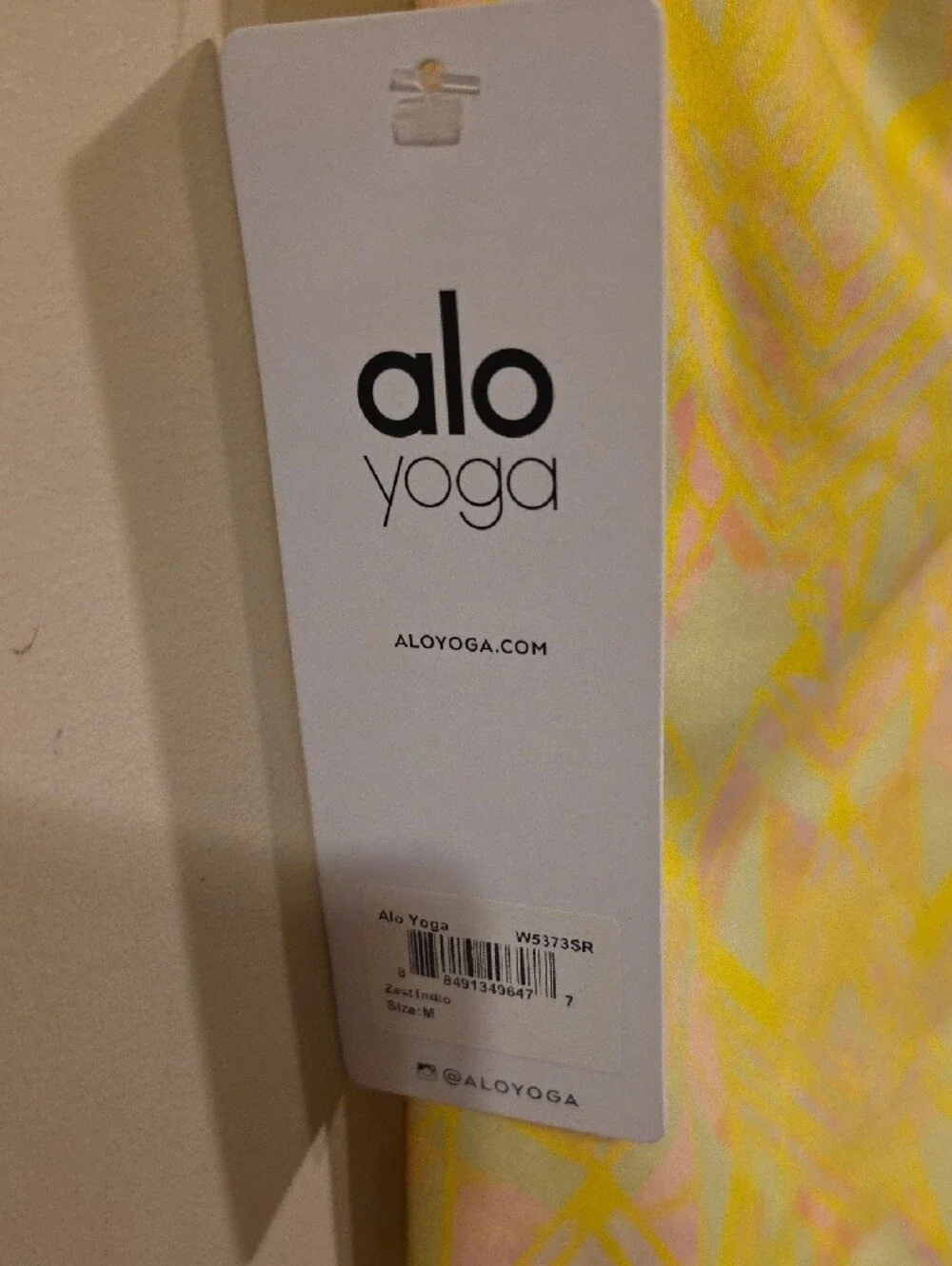 ALO Yoga bright patterned