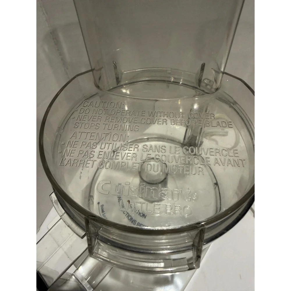 Cuisinart Handy Prep 3 Cup Food Processor  Model DFP-3 Pulse Function EUC