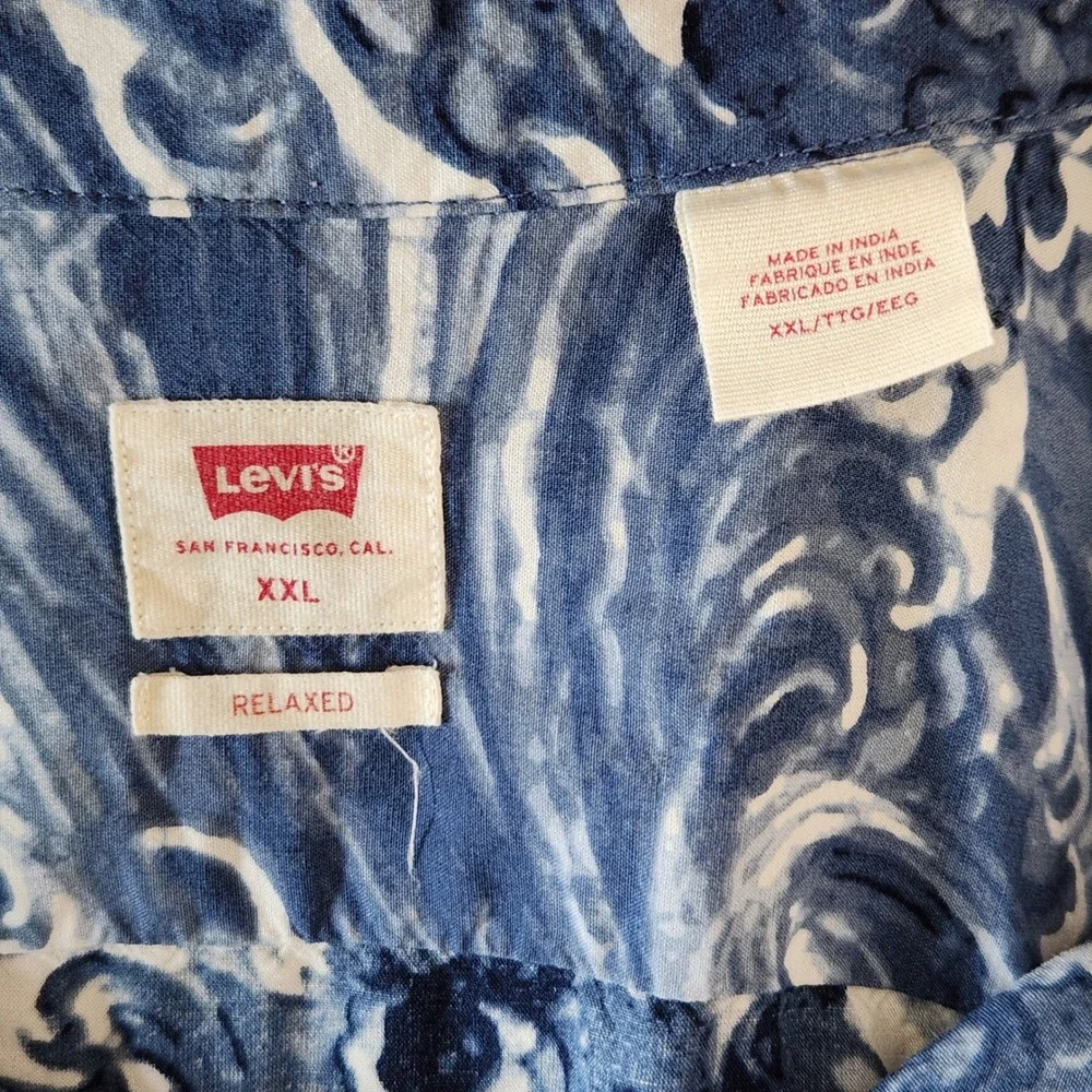 Levis measurements shoulder